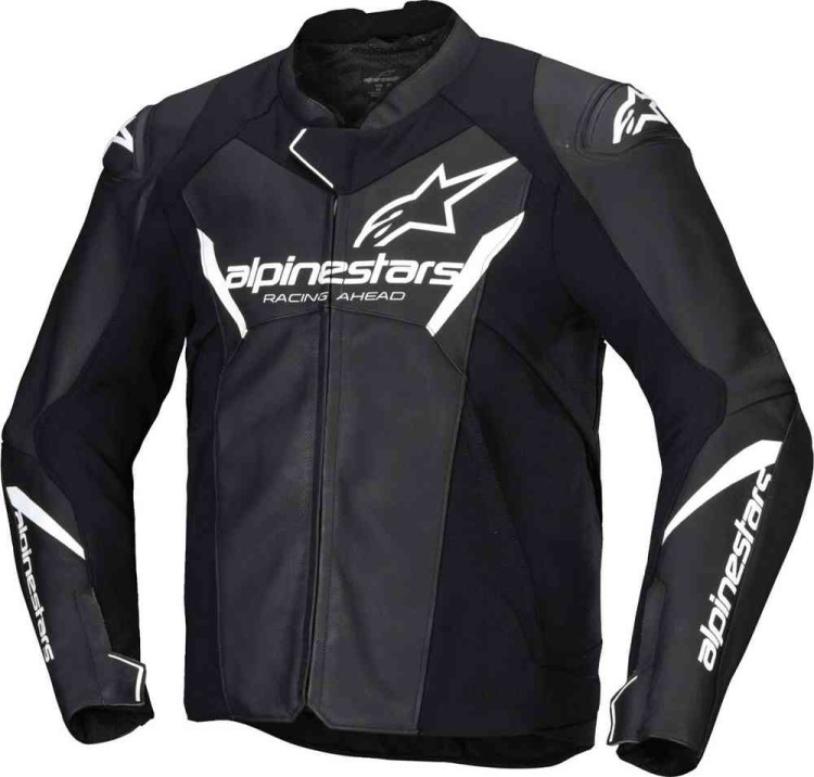 Мотокуртка кожаная мужская Alpinestars Faster V3
