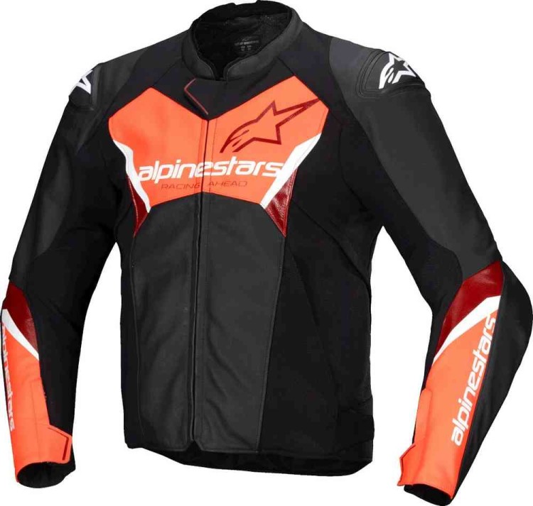 Мотокуртка кожаная мужская Alpinestars Faster V3