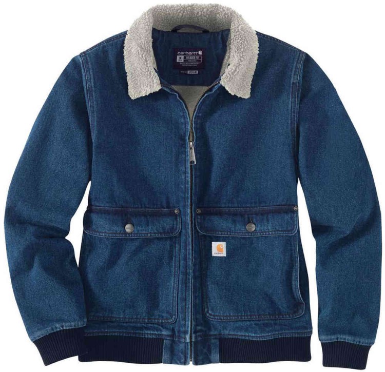 Куртка женская Carhartt Relaxed Fit Denim Sherpa
