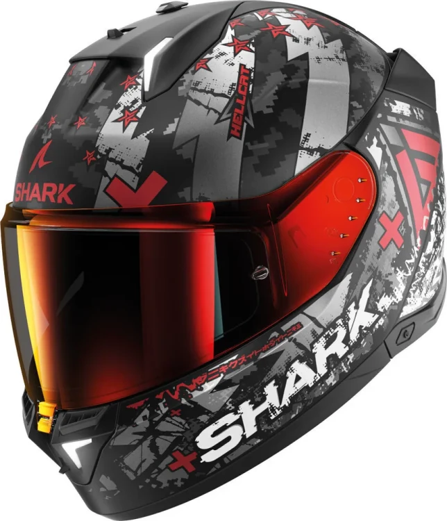 Мотошлем интеграл Shark Skwal i3 Hellcat