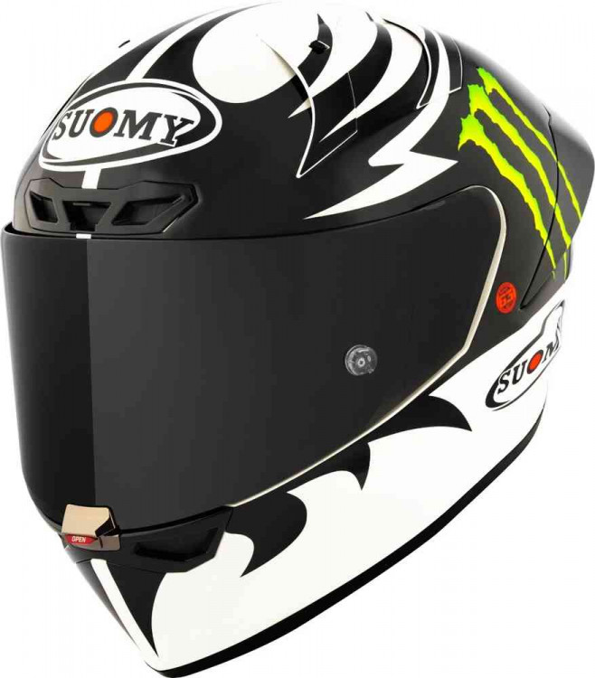 Мотошлем интеграл Suomy S1-XR GP Bagnaia Monster Replica Mugello 2024  K6SX0011.2