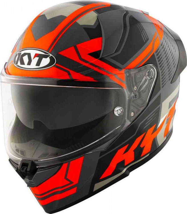 Мотошлем интеграл KYT R2R Octane Оранжевый Y6R20016.2
