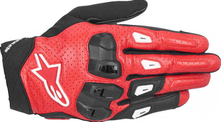 Мотоперчатки для города, спорта и туринга Alpinestars Sp X 7 Красный/Черный 3560625-1342-S