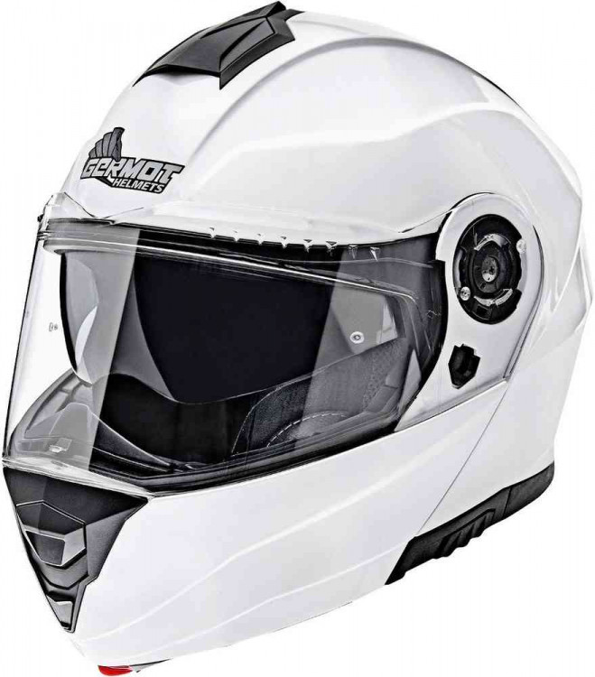Мотошлем модуляр Germot GM 960 Белый 00096002-2XL
