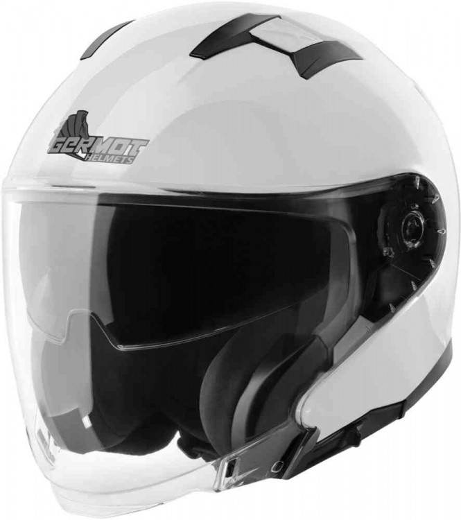 Мотошлем открытый Germot GM 670 Белый GM00067002-S