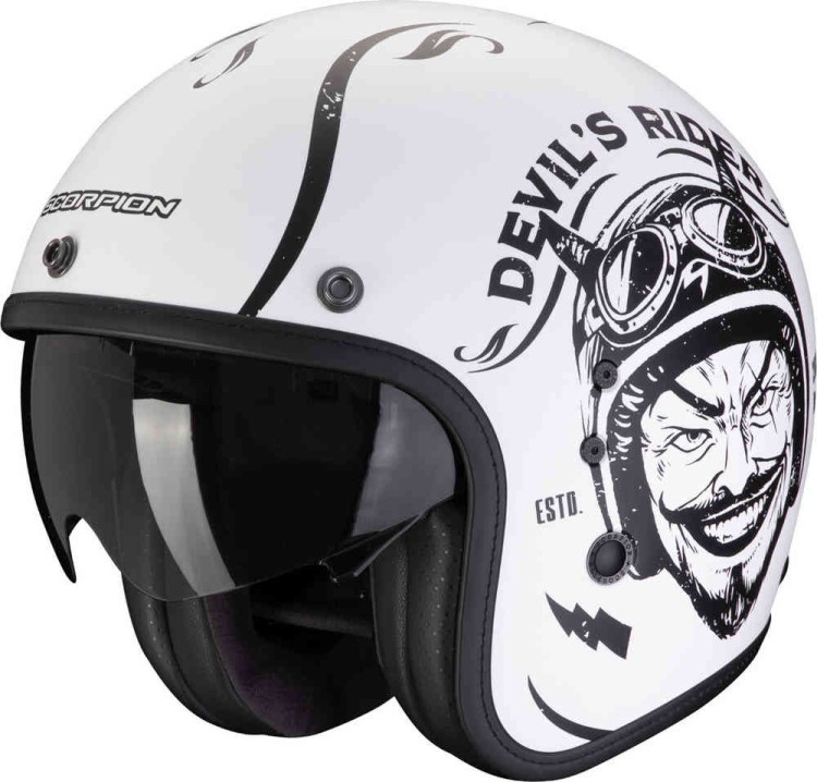 Мотошлем открытый Scorpion Belfast Evo Romeo