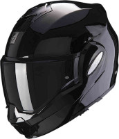 Мотошлем модуляр Scorpion Exo-Tech Evo Solid Черный