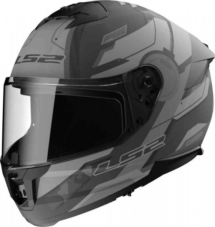 Мотошлем интеграл LS2 FF808 Stream II Shadow  168082507XS