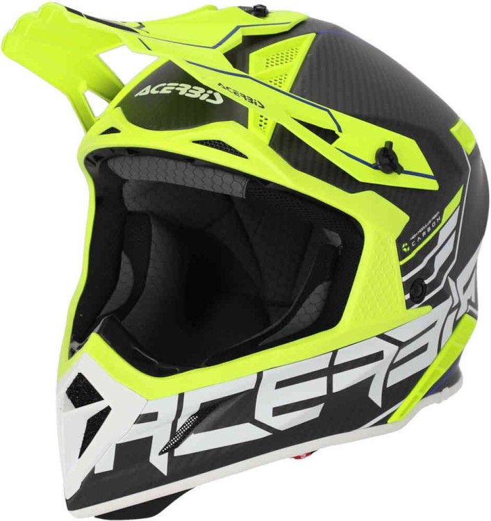 Мотошлем для мотокросса и эндуро Acerbis Steel Carbon 2023