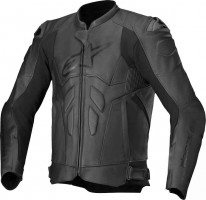 Мотокуртка кожаная мужская Alpinestars Dusk Черный 3100425-10-44