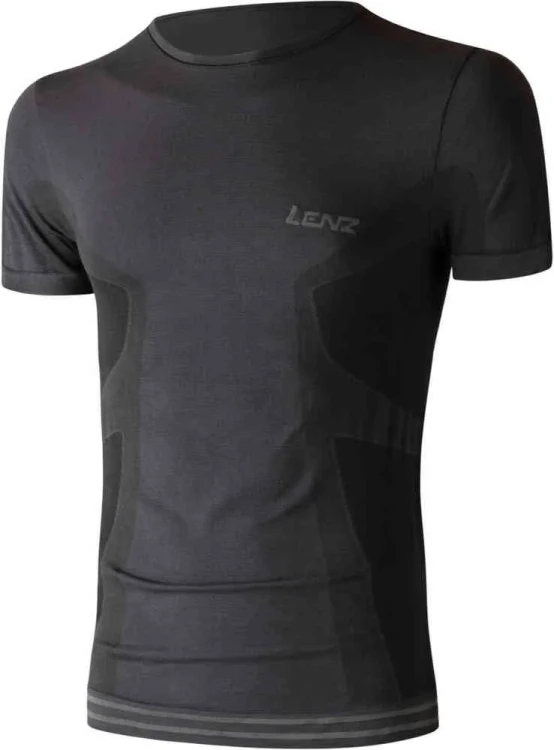 термобелье - майка Lenz 6.0 Merino Round Neck чёрный 295-13