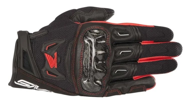 Мотоперчатки для города, спорта и туринга Alpinestars Honda SMX-2 Air Carbon V2 MX