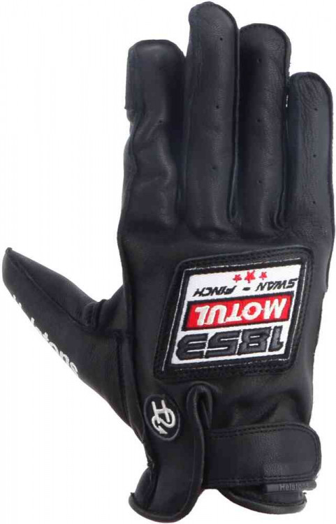 Мотоперчатки для города, спорта и туринга Helstons Motul 1853  2024070-NO-T12