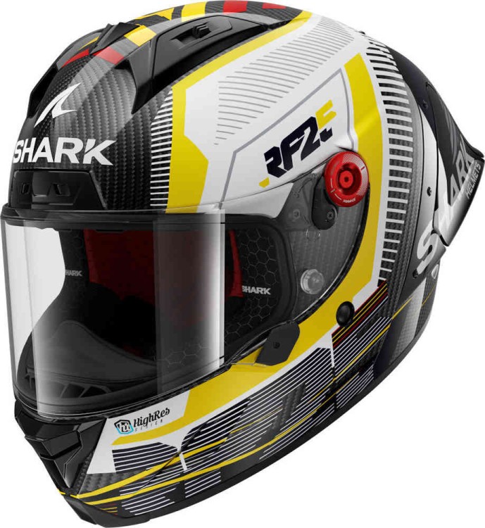 Мотошлем интеграл Shark Aeron GP Replica Raul Fernandez Signature  HE0387E-DWY-S