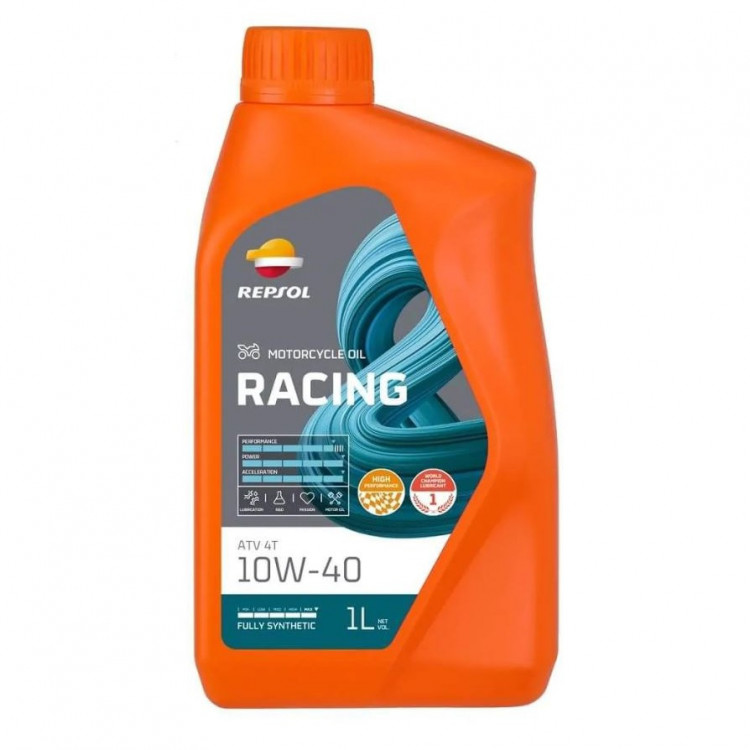 Масло моторное REPSOL RACING ATV 4T 10W-40 1литр