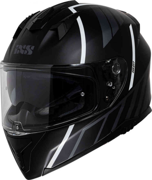 Мотошлем интеграл IXS iXS217 2.0 Черный матовый/Белый X14092-M31-XL