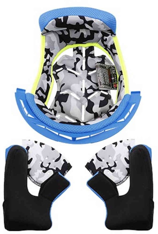 LS2 MX437 Fast Evo Синий 800437LNR06