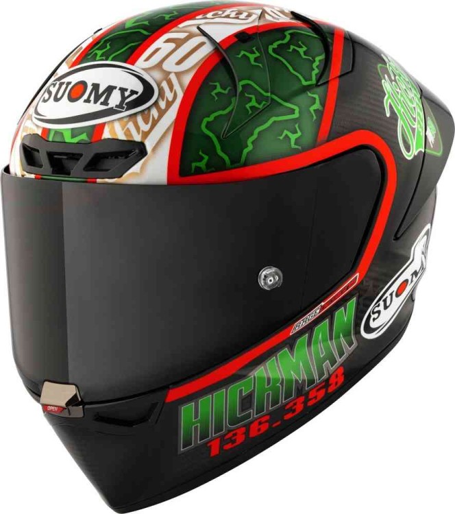 Мотошлем интеграл Suomy S1-XR GP Hickman Replica 2024  K6SX0010.2
