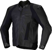 Мотокуртка кожаная мужская Alpinestars Missile V3