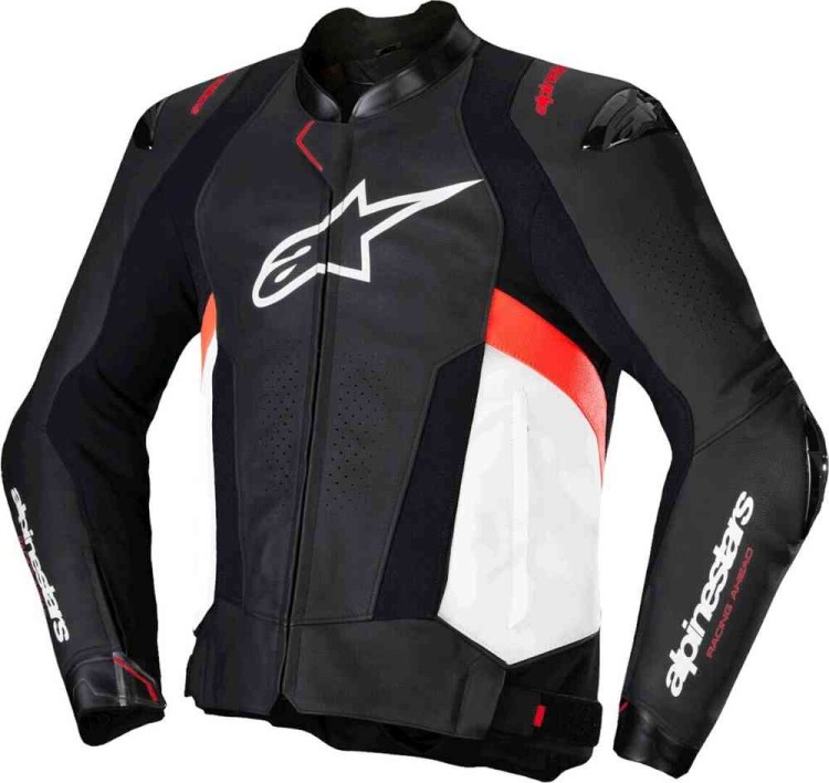 Мотокуртка кожаная мужская Alpinestars Missile V3