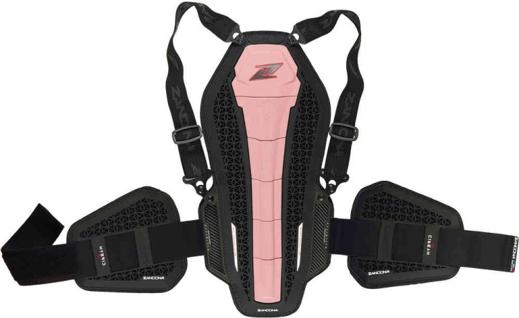Мотозащита Zandona Hybrid Back Pro RS X6 розовый 1306RSPKUNBK