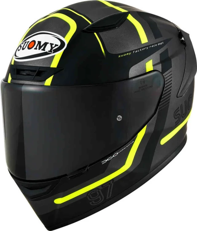 Мотошлем интеграл Suomy Track-1 Ninety Seven 2023