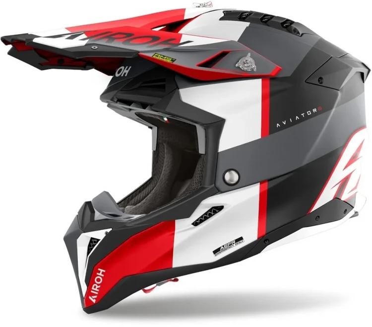 Мотошлем для мотокросса и эндуро Airoh Aviator 3 Monarch