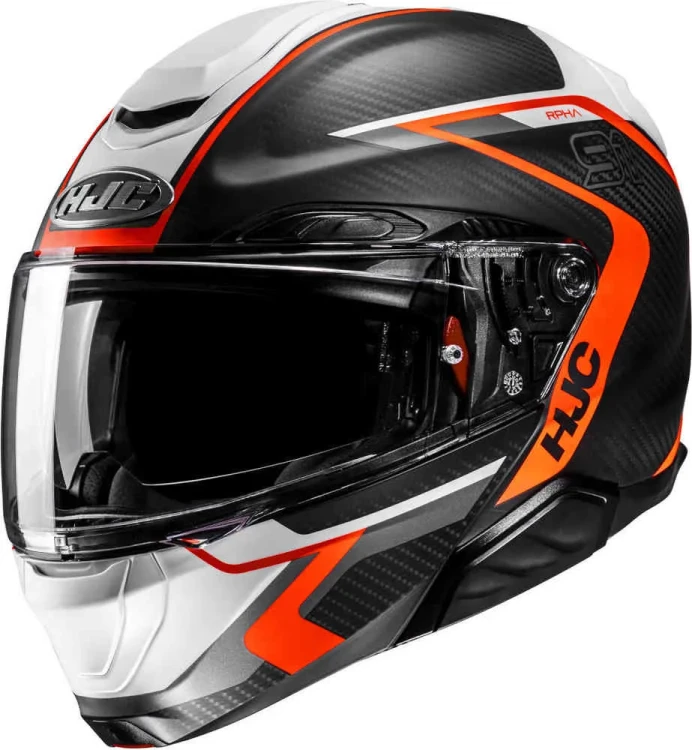 Мотошлем модуляр HJC RPHA 91 Carbon Lagos