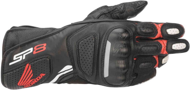 Мотоперчатки для города, спорта и туринга Alpinestars Honda SP-8 V2