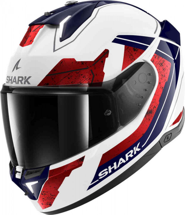 Мотошлем интеграл Shark Skwal i3 Rhad Белый/Красный HE0820E-WUR-L