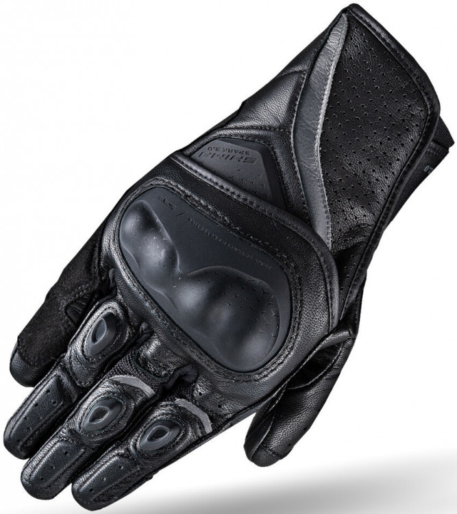 Мотоперчатки для города, спорта и туринга SHIMA Spark 2.0 Черный SPARK-2.0-MEN-BLK-3XL