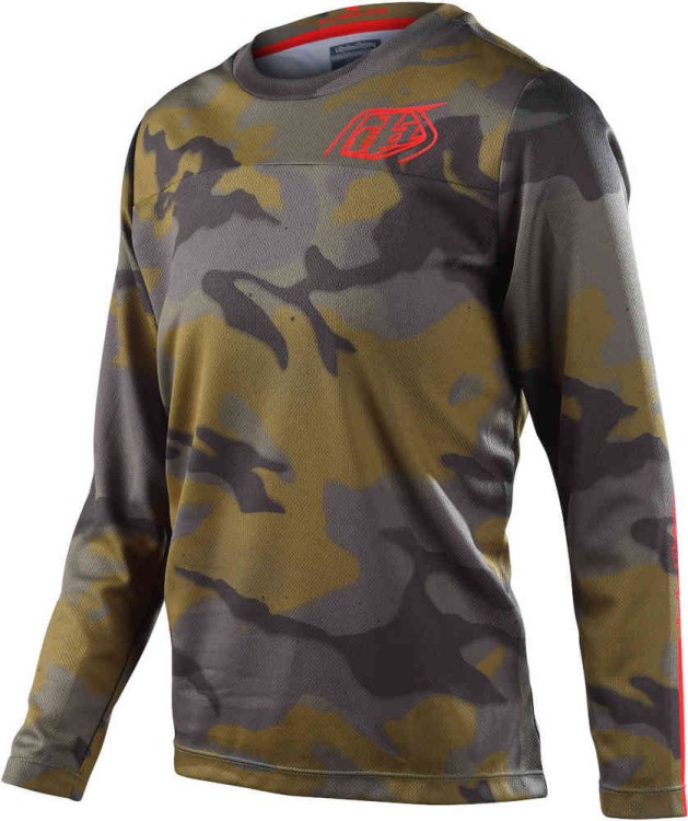 велоэкипировка Troy Lee Designs Flowline Spray Camo