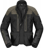Мотокуртка текстильная мужская Spidi Traveler 3 Evo H2Out Черный/Оливковый D317-265-M