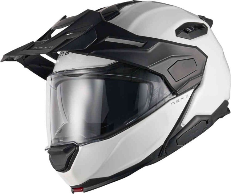 Мотошлем для мотокросса и эндуро Nexx X. Lifecountry Plain Белый 01XLC1534850180XS