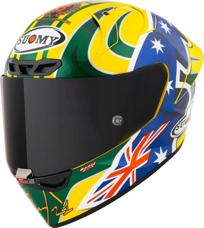 Мотошлем интеграл Suomy S1-XR GP Troy Bayliss Replica 2005 FIM E06