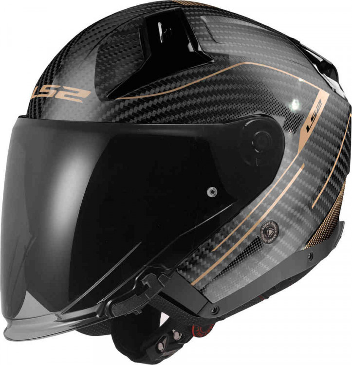 Мотошлем открытый LS2 OF603 Infinity II Carbon Counter  366035343S