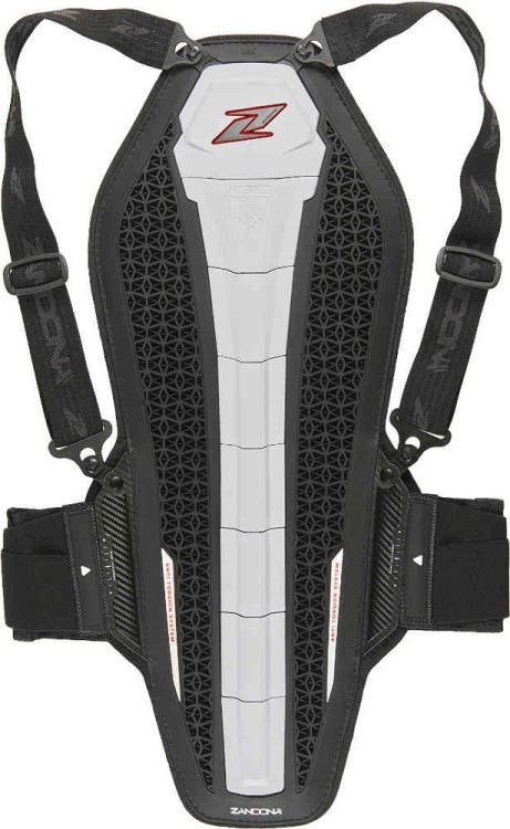 Мотозащита Zandona Hybrid Back Pro X8 Белый 1308WEBK