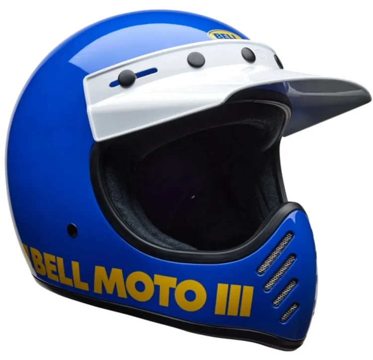 Мотошлем для мотокросса и эндуро Bell Moto-3 Classic