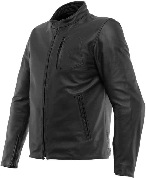 Мотокуртка кожаная мужская Dainese Fulcro чёрный 15300008-001-44