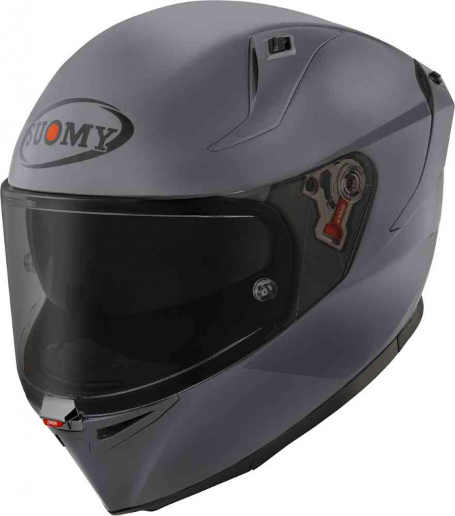 Мотошлем интеграл Suomy Speedstar 2 Plain Серый K6V200W1.2