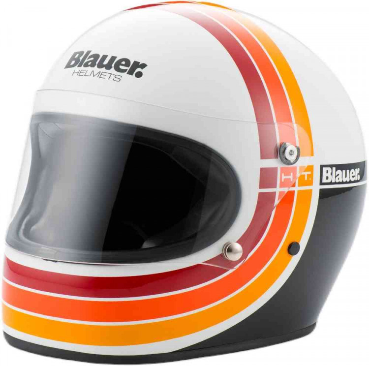Мотошлем интеграл Blauer 80's 06 Белый 12CBKHU01011-H00047-H02-XS