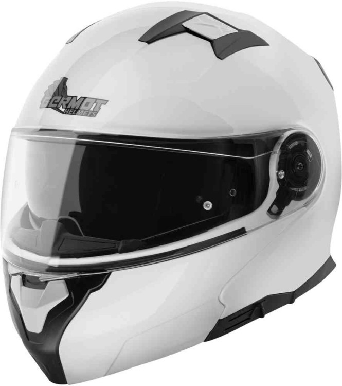 Мотошлем модуляр Germot GM 970 Белый GM00097002-XS
