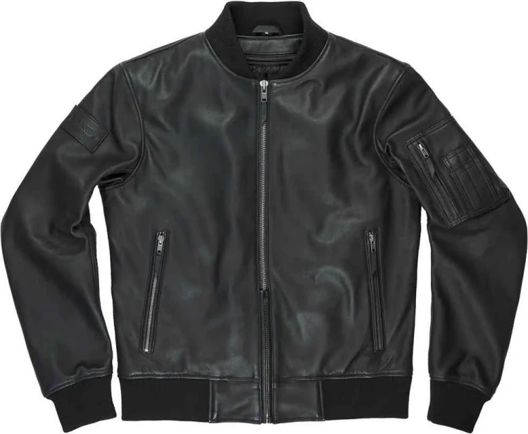 Мотокуртка кожаная Pando Moto Falcon Aviator