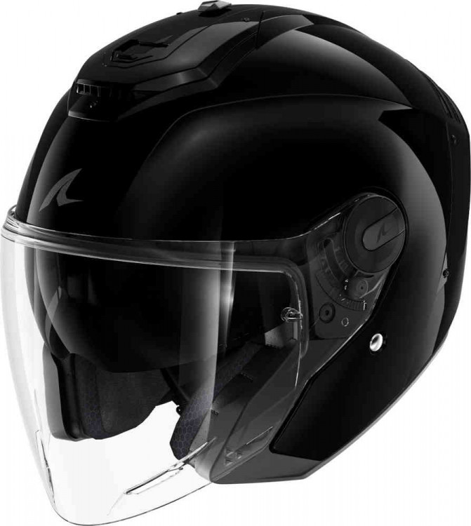 Мотошлем открытый Shark RS Jet Blank Черный HE8250E-BLK-XS