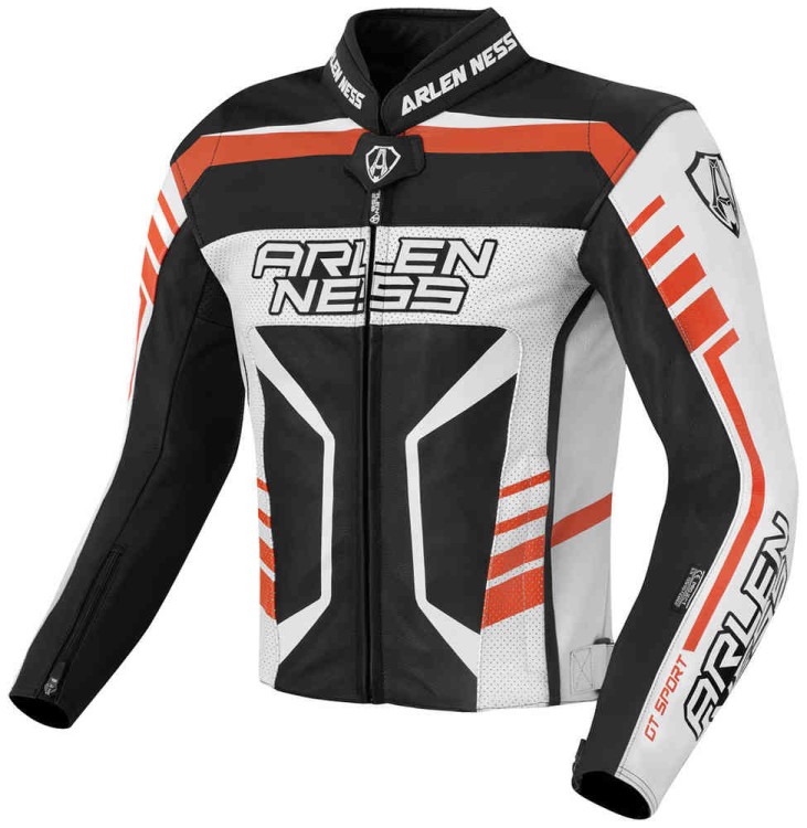 Мотокуртка кожаная мужская Arlen Ness Rapida 2