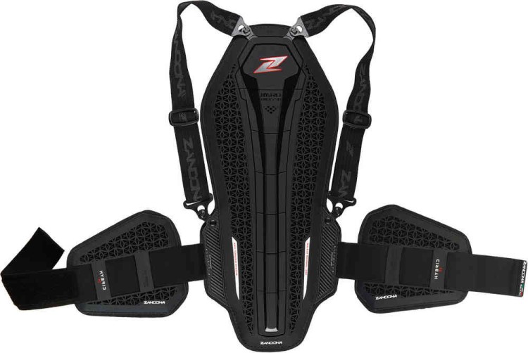 Мотозащита Zandona Hybrid Back Pro RS X7 Черный 1307RSBKUNBK