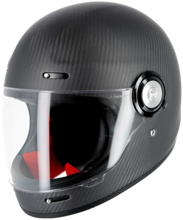 Мотошлем интеграл Helstons Naked Full Face Mat Carbon