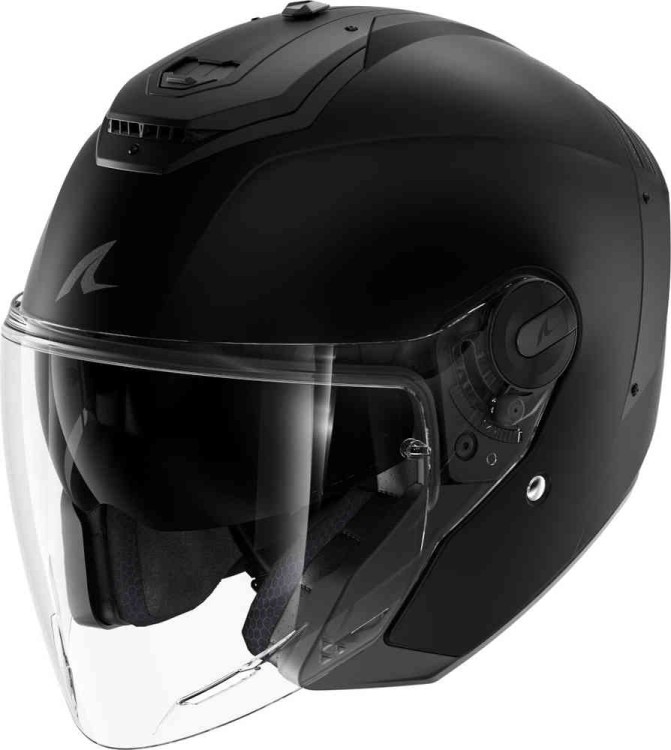 Мотошлем открытый Shark RS Jet Blank Черный матовый HE8251E-KMA-XS