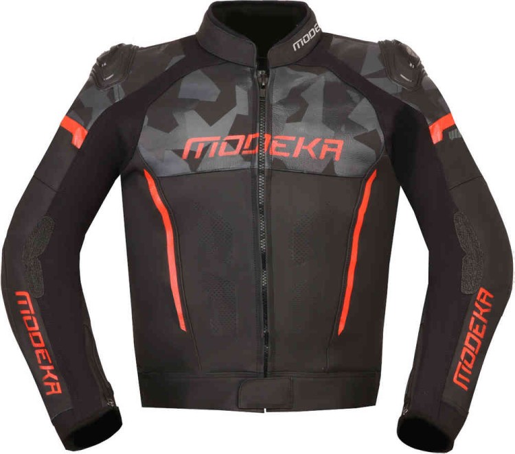 Мотокуртка кожаная мужская Modeka Valyant