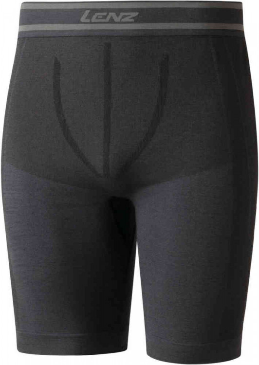 термобелье - штаны Lenz 6.0 Merino Черный 299-13